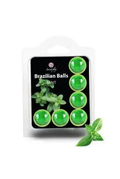 6 Boules Brésiliennes Menthe