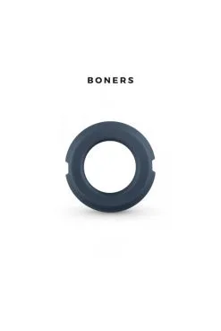 Anneau Pénis Silicone Et Acier