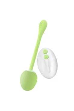 Balle De Geisha Vibrante Verte à Télécommande
