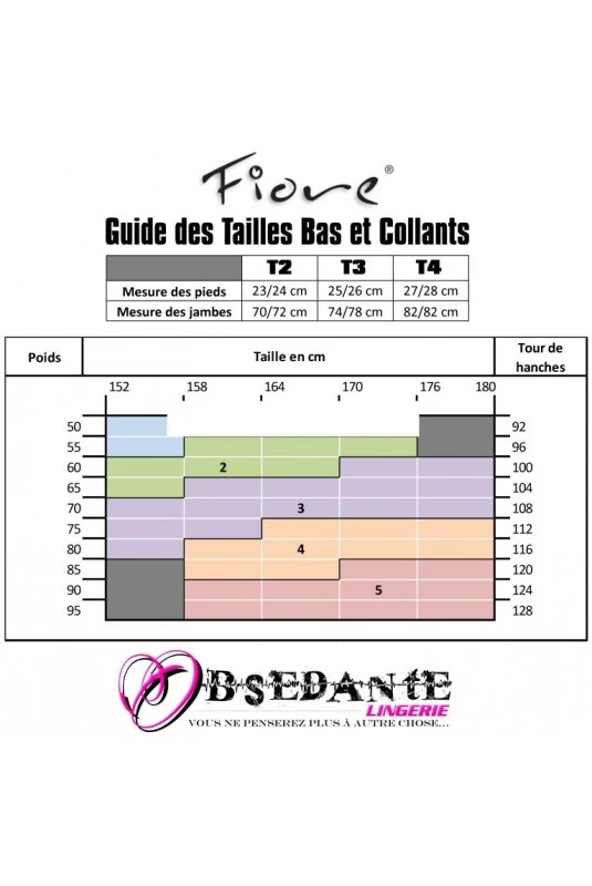 Bas Autofixant Couture Rouge Celia Fiore – Image 2