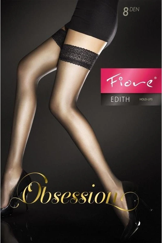 Bas Autofixant Noir Edith Fiore – Image 2