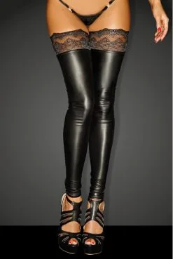 Bas Fetish Wetlook SuperStar Noir HandMade