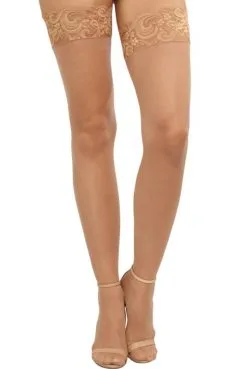 Bas Nylon Chairs Autofixants Jarretières Dentelle