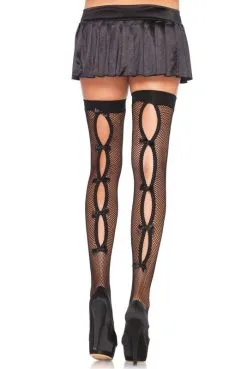 Bas Résille Derrière Ajouré By Leg Avenue