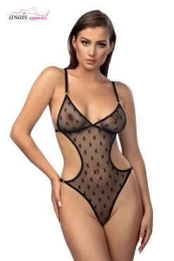 Body String Transparent Echancré Dos Nu Stevie