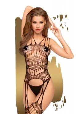 Bodystocking Combi Fatal Look Noir