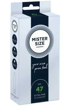 Boite 10 Préservatifs Latex Réservoir 7 Tailles