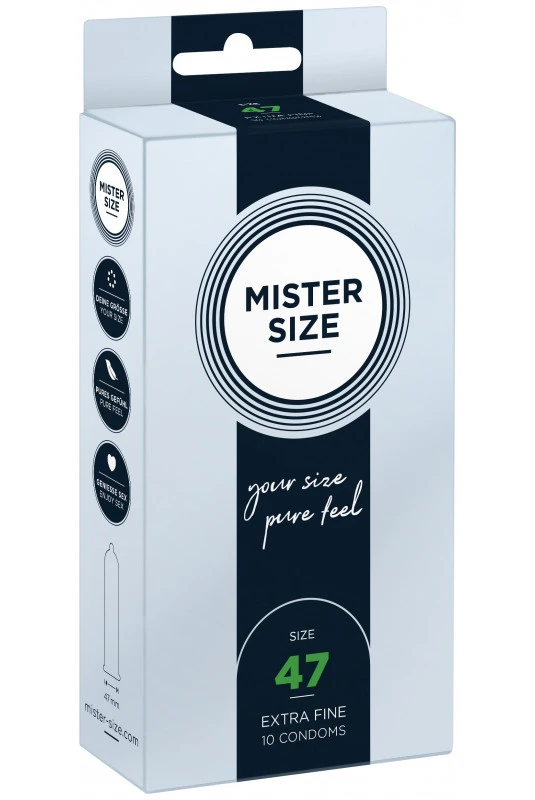 Boite 10 Préservatifs Latex Réservoir 7 Tailles