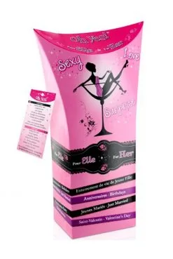 Boîte Cadeau Sexy Fille Sextoys Jeu Crème Gadget