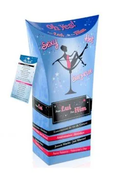 Boîte Cadeau Sexy Homme Sextoys String Préservatif Lubrifiant