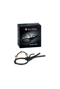 Cage Gland Electro Stimulation Pearly Pete Corona Strap By Mystim