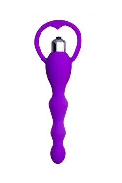 Chapelet Anal Violet Vibrant