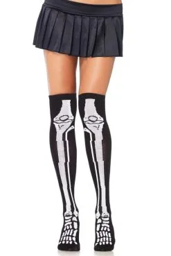 Chaussettes Hautes Squelette