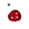 Cockring Oxballs Tri-Sport Cocksling Rouge