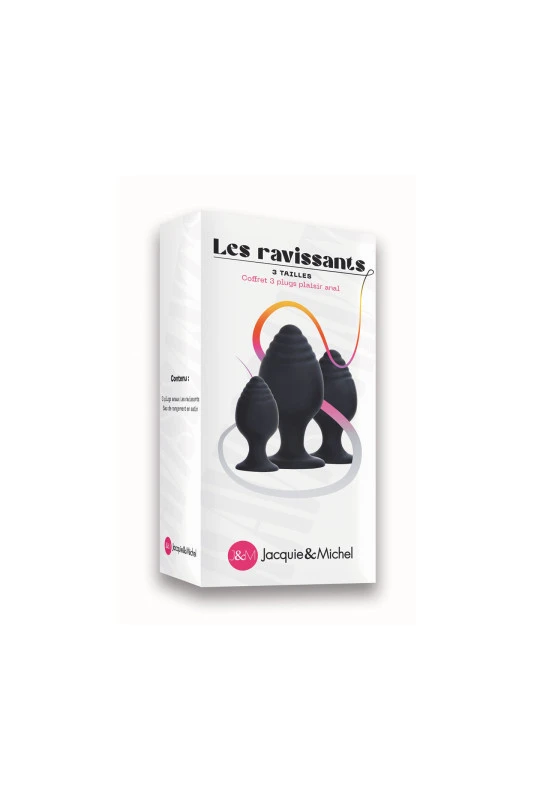 Coffret 3 Plugs Anal Jacquie Et Michel – Image 4