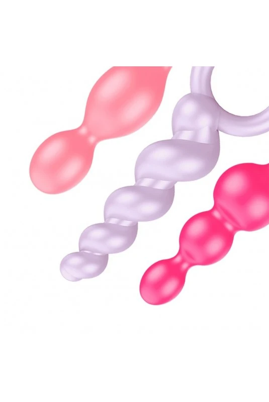 Coffret 3 Plugs Anal Satisfyer Couleur – Image 3