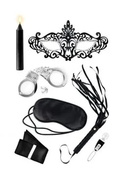 Coffret Ensemble Fétichiste Initiation Domination Soumission Bdsm SM