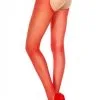 Collant Rouge Ouvert