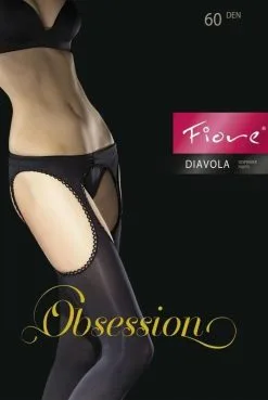 Collants Bas Jarretelles Diavola Fiore