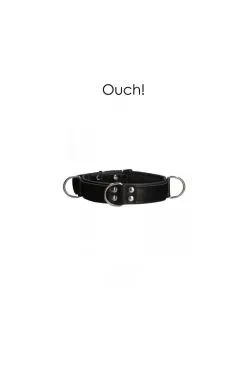 Collier Bondage Deluxe Noir By Ouch!