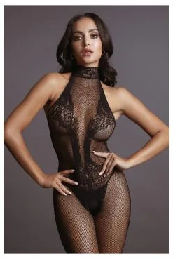Combinaison Résille Vamp Ouverte