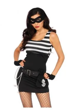 Costume Bandit Voleur De Banque