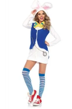 Costume Cozy Lapin Blanc