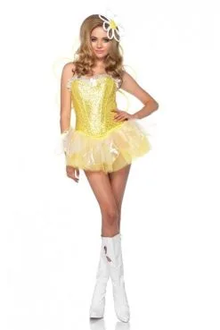 Costume Déguisement à LED Miss Marguerite By Leg Avenue