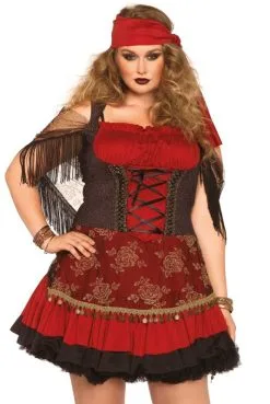 Costume Gitane Voyante Grande Taille