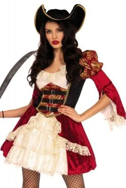 Costume Luxe Femme Pirate Sexy