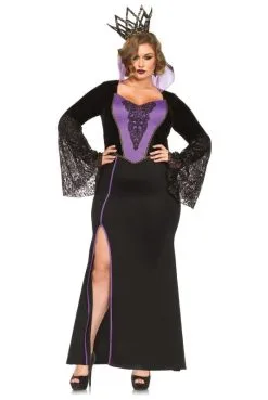Costume Reine Des Ténèbres Grande Taille