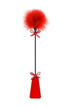 Cravache Rouge Plumeau SM