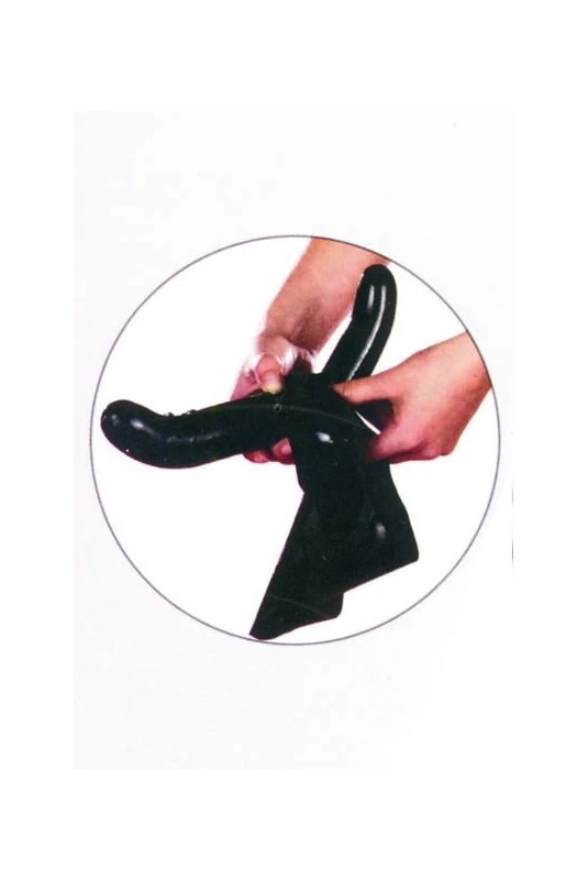 Culotte Latex Double Gode Taille M