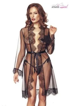 Déshabillé Transparent Long Dita