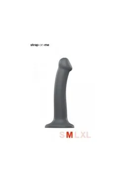 Dildo Mono Densité Gris Taille M By Strap On Me
