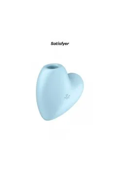 Double Stimulateur Clito Cutie Heart Bleu