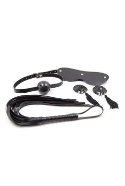 Ensemble Initiation BDSM SM Bondage Fetish 4 Pièces