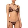 Ensemble Sexy Collier Harnais Leonore