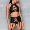 Ensemble Sexy Simili Cuir Nancy