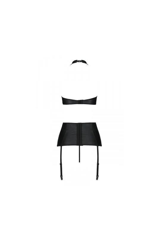 Ensemble Sexy Simili Cuir Nancy – Image 4