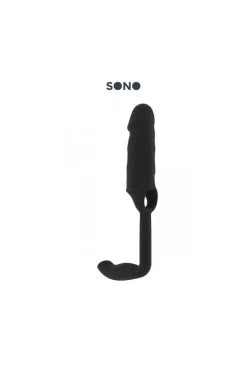 Gaine Extension Pénis Avec Plug Anal