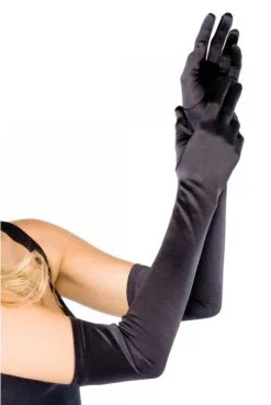 Gants En Satin Extra Longs Différents Coloris