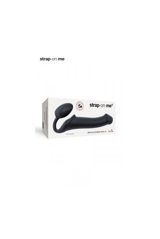 Gode Ceinture Anatomique Noir L – Image 4