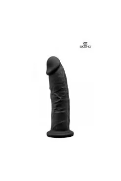Gode Double Densité Noir 19 Cm