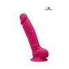 Gode Double Densité Rose 23 Cm