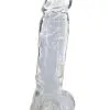 Gode Jelly Transparent Ventouse XL 22cm