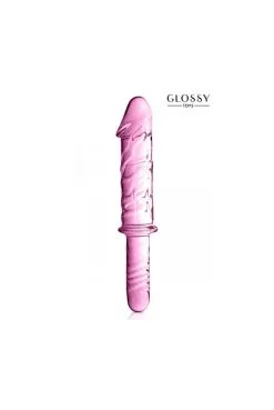 Gode Verre Glossy Toys 28,5 Cm Rose