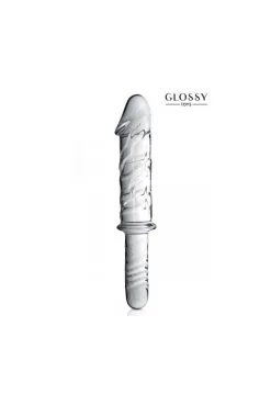 Gode Verre Glossy Toys Clear 28,5 Cm