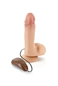 Gode Vibrant à Ventouse Heroes 20 X 4,1 Cm