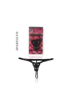 Harnais Cuir Gode Ceinture Single Strap Spartacus